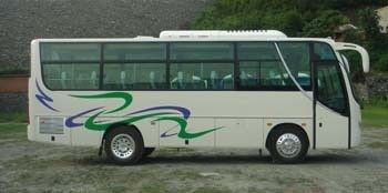 2024 2 2 레이아웃 사용된 더 높은 버스 럭셔리 코치 버스 12000mm * 2550mm * 3720mm 차원