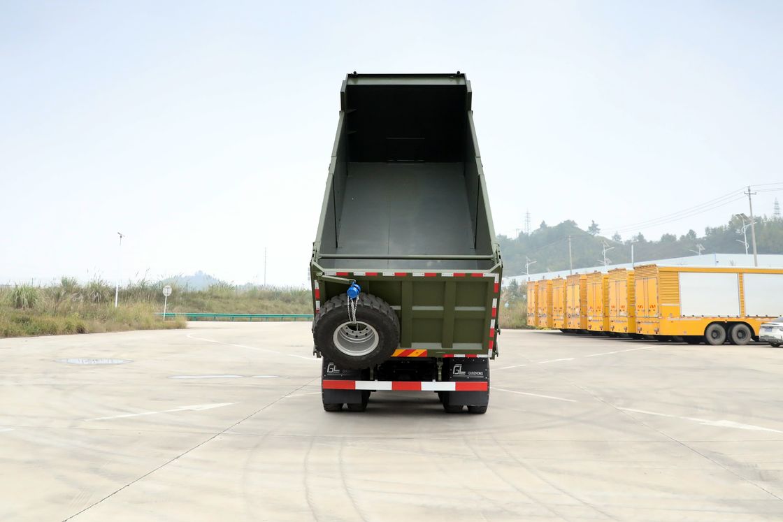 6X4 HOWO 덤프 트럭 후방 카메라와 전체 차량 무게 12250kg