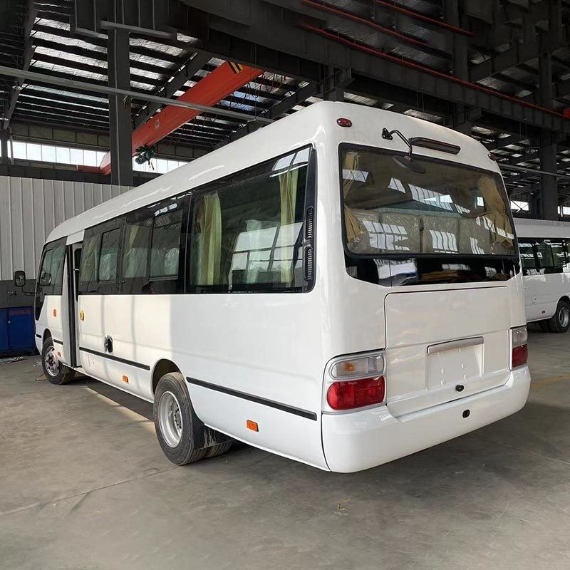 터보 충전 엔진 2022 2023년 30석 토요 타 코스터 버스 LHD RHD 사용