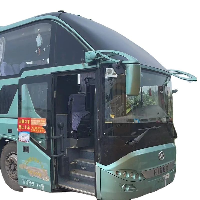 280hp 8.4L 리모델링된 12m 후면 엔진 65 좌석 사용 된 코치 버스