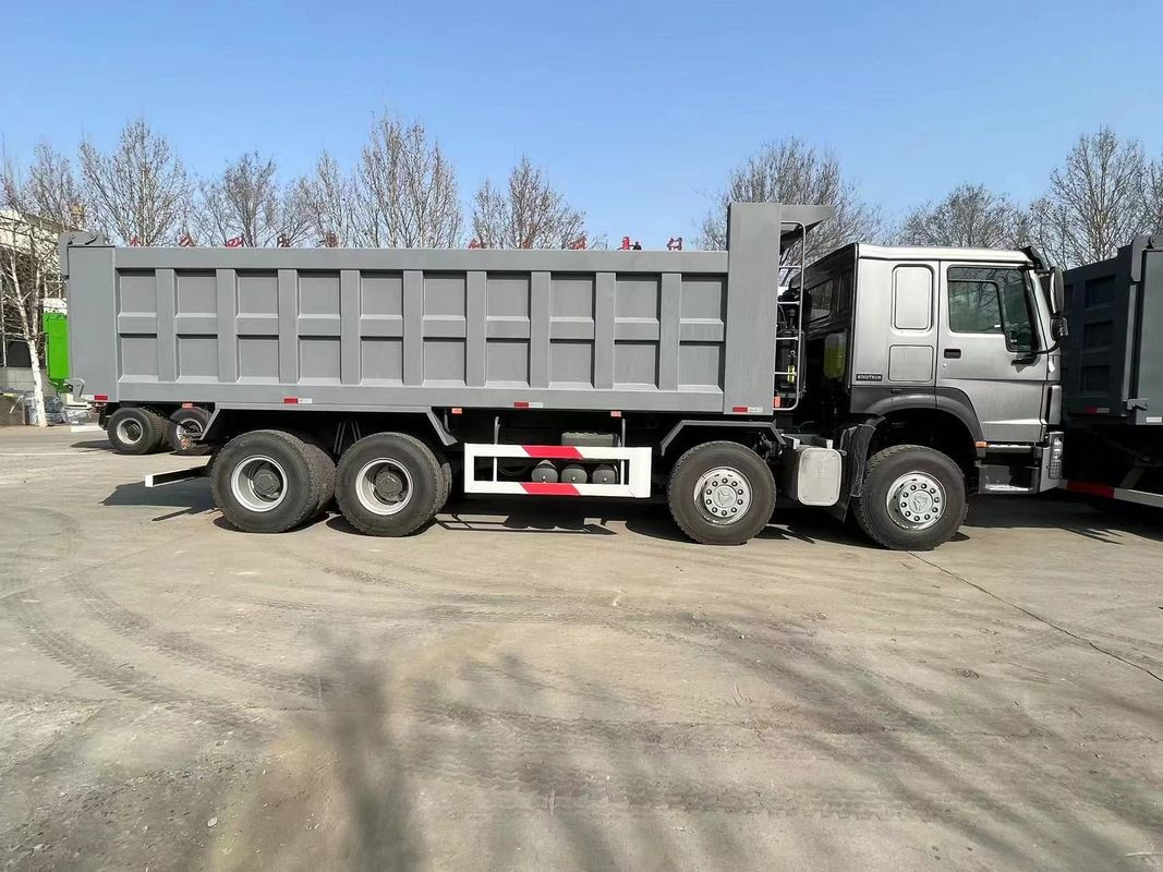 중형 세그먼트 RHD SINO TRUCK HOWO 400HP 16 휠 8x4 덤프 트럭 티퍼 덤퍼