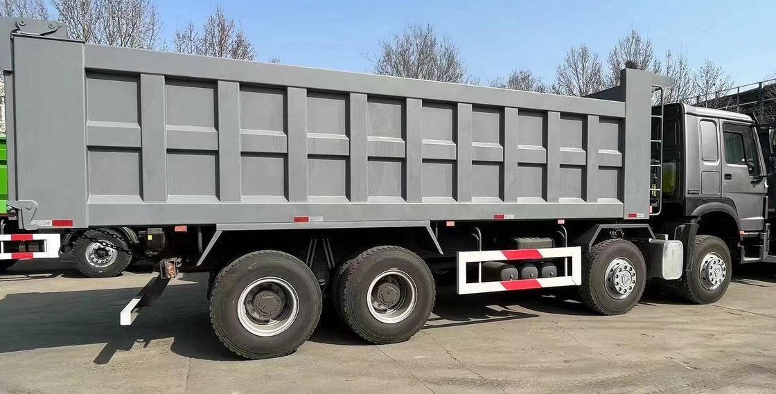 중형 세그먼트 RHD SINO TRUCK HOWO 400HP 16 휠 8x4 덤프 트럭 티퍼 덤퍼