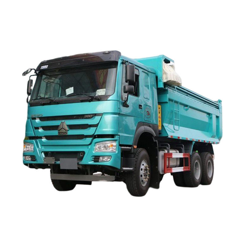 사용 된 380hp 6*4 5.4m HOWO 덤프 틱퍼 트럭 ESC가 없고 운전형 6x4