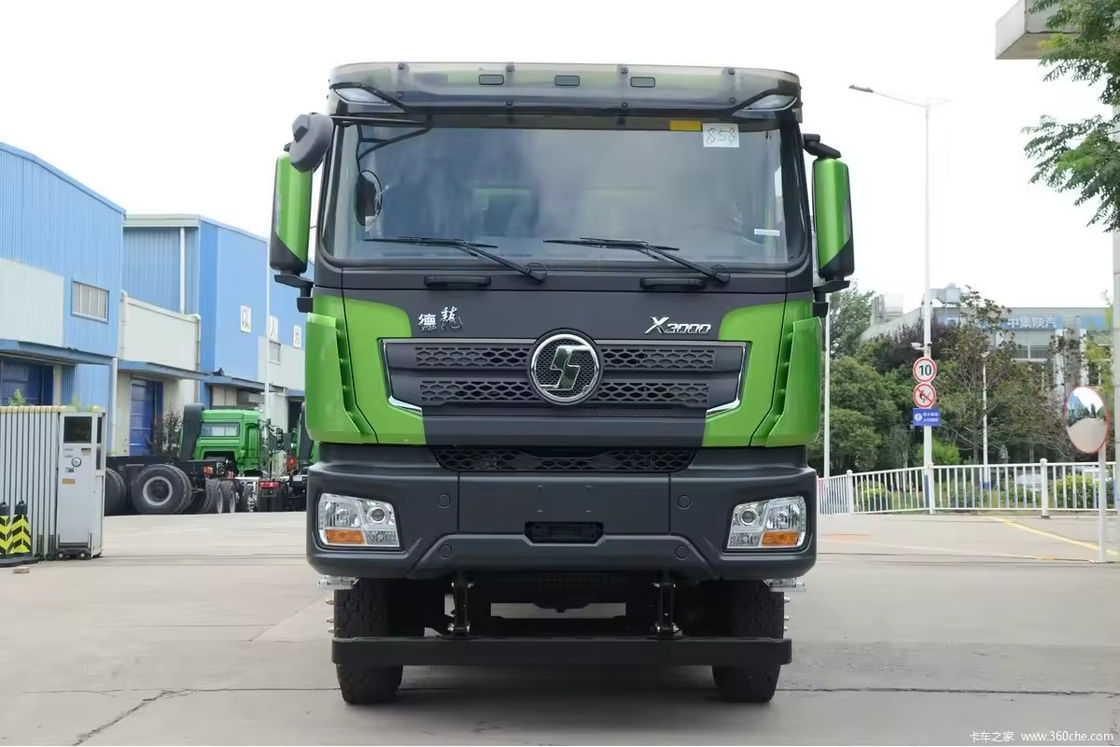 배량 11.6L 375hp 샤크만 F3000 X3000 8x4 30t 유료물 덤프 트럭 틱퍼 트럭