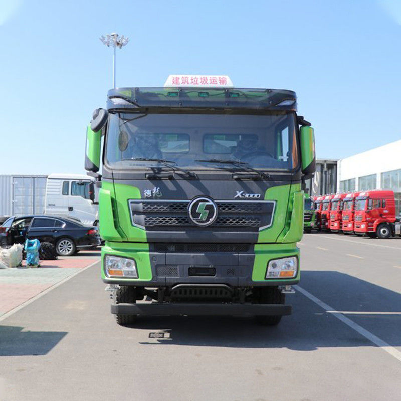 400hp 6X4 5.8m Shacman 뒤쪽 카메라와 5.8 * 2.35 * 1.5m 화물 탱크 차원