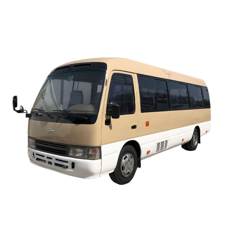 최고 전력 113/5200kw 유로 3 좌우 운전 디젤 29 좌석 사용 토요타 코스터 버스