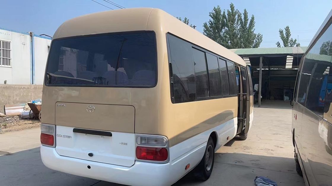 최고 전력 113/5200kw 유로 3 좌우 운전 디젤 29 좌석 사용 토요타 코스터 버스