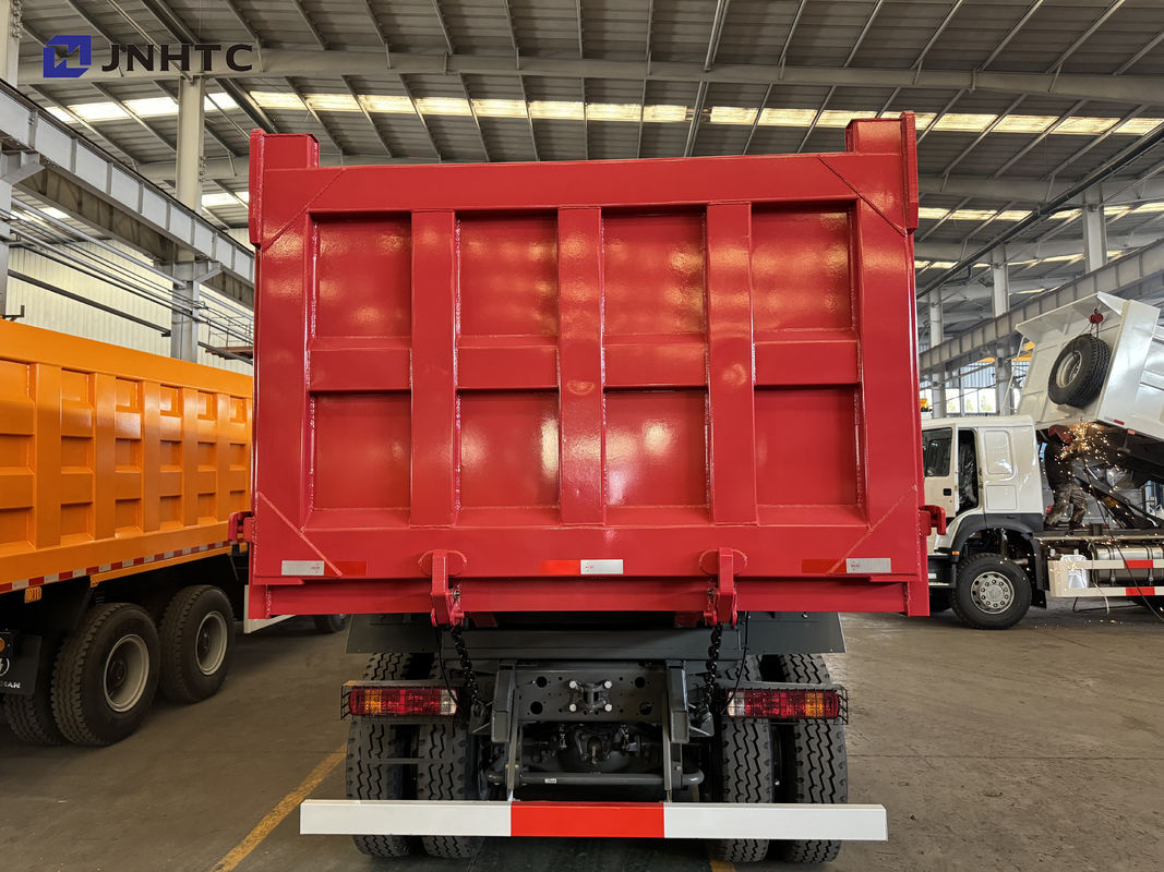 LHD SINOTRUCK HOWO 6x4 중용 유로 2 380hp 화물 트럭 덤퍼 사용 된 틱퍼 트럭