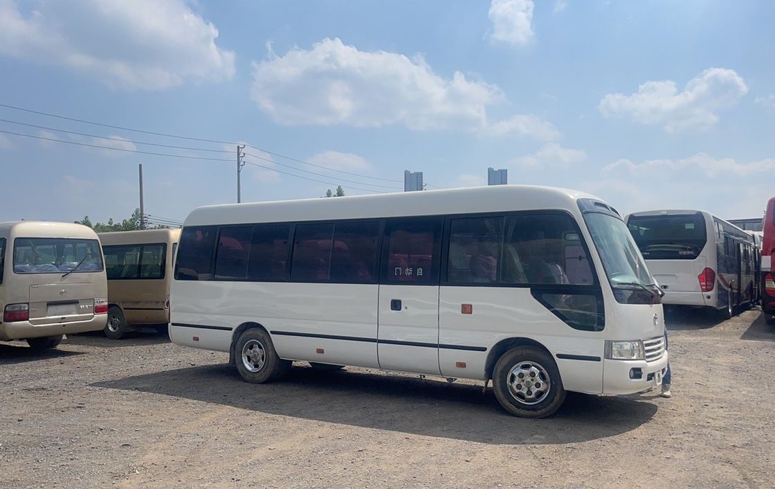 좋은 상태 사용 된 코스터 버스 V6 4.0 6GR 2.7L VVT-I 수동 변속기 17-30석