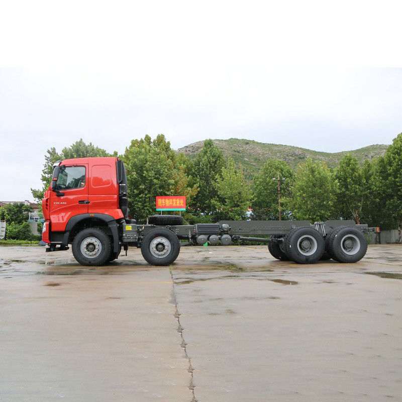 8x4 드라이브 휠 중고용 하우 덤프 트럭 440hp 유로2 유로3 8m 12F 변속기