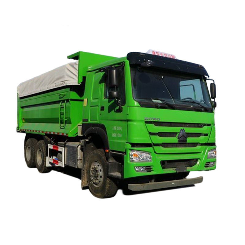 사용 된 Howo 6x4 Euro2 380hp 중량 화물 트럭