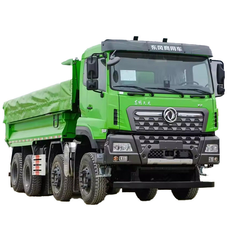 12 휠러 35 톤 600hp 둥펑 덤프 트럭 모래 토양 돌 운송 티퍼