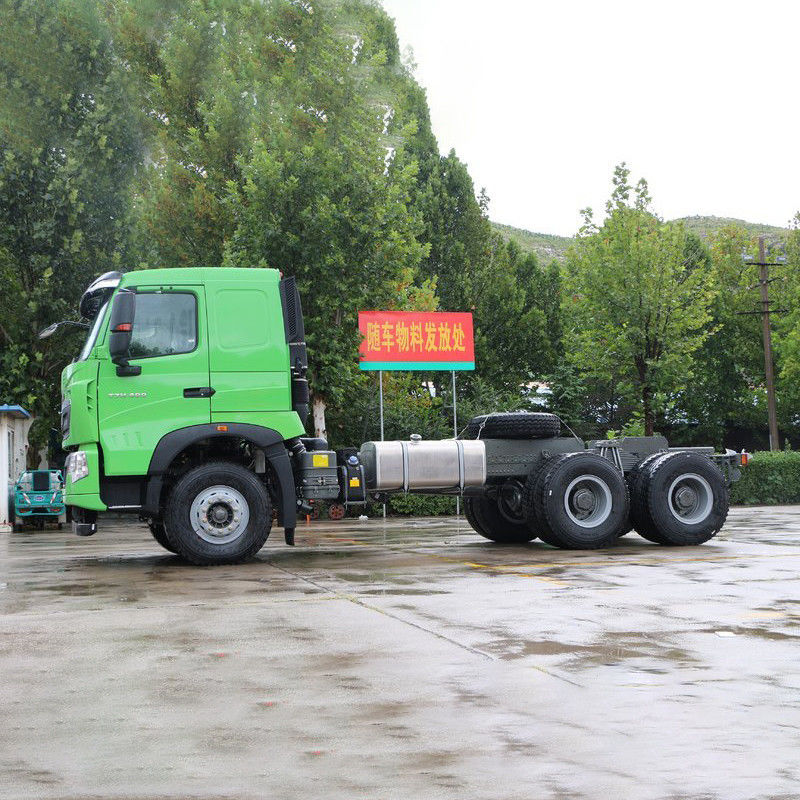 400hp 6X4 5.8m HOWO 덤프 트럭 2 역차 번호와 로딩 용량