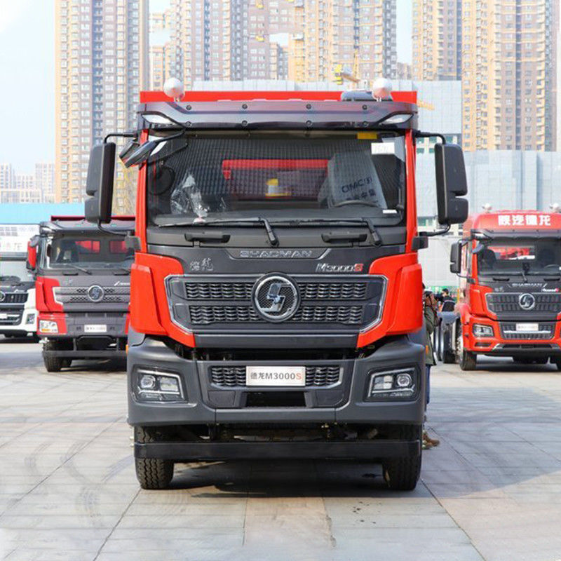 350hp 8x4 6.8m Shacman 12 타이어와 유로 2 배출량 표준