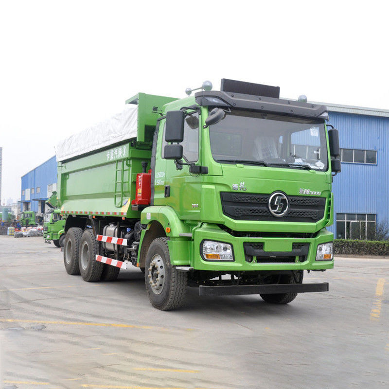 s WEICHAI 350hp 6x4 최대 토크 1500-2000Nm의 5.6m Shacman 덤프 티퍼 트럭