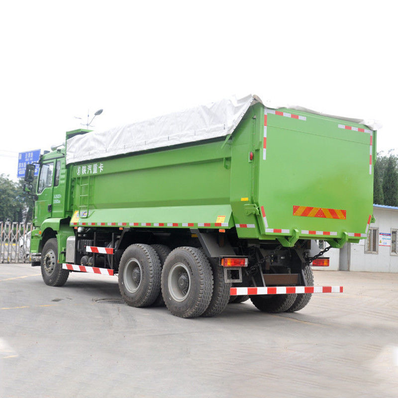 s WEICHAI 350hp 6x4 최대 토크 1500-2000Nm의 5.6m Shacman 덤프 티퍼 트럭