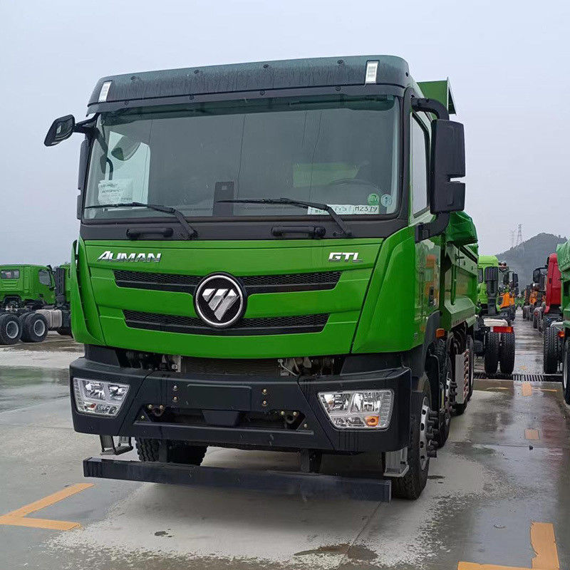 중고용 8x4 12 바퀴 430hp 포톤 덤프 트럭 12 전진 운전 디젤 틱퍼 트럭