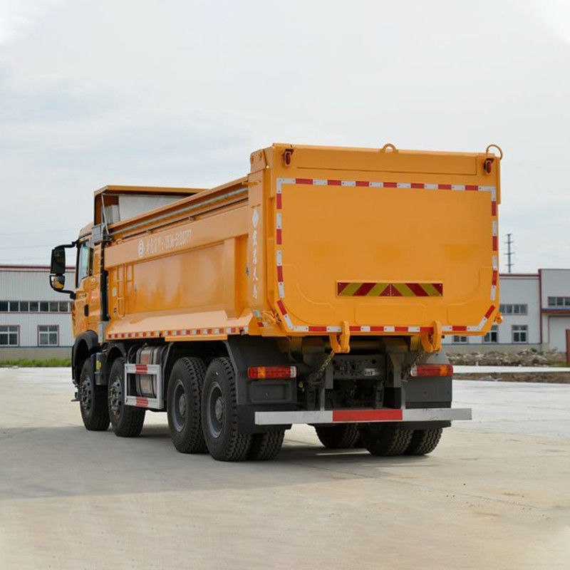 440HP 8x4 6.5m HOWO 덤프 트럭 6.2-8m의 화물 탱크 길이와 MC11.44-60 엔진