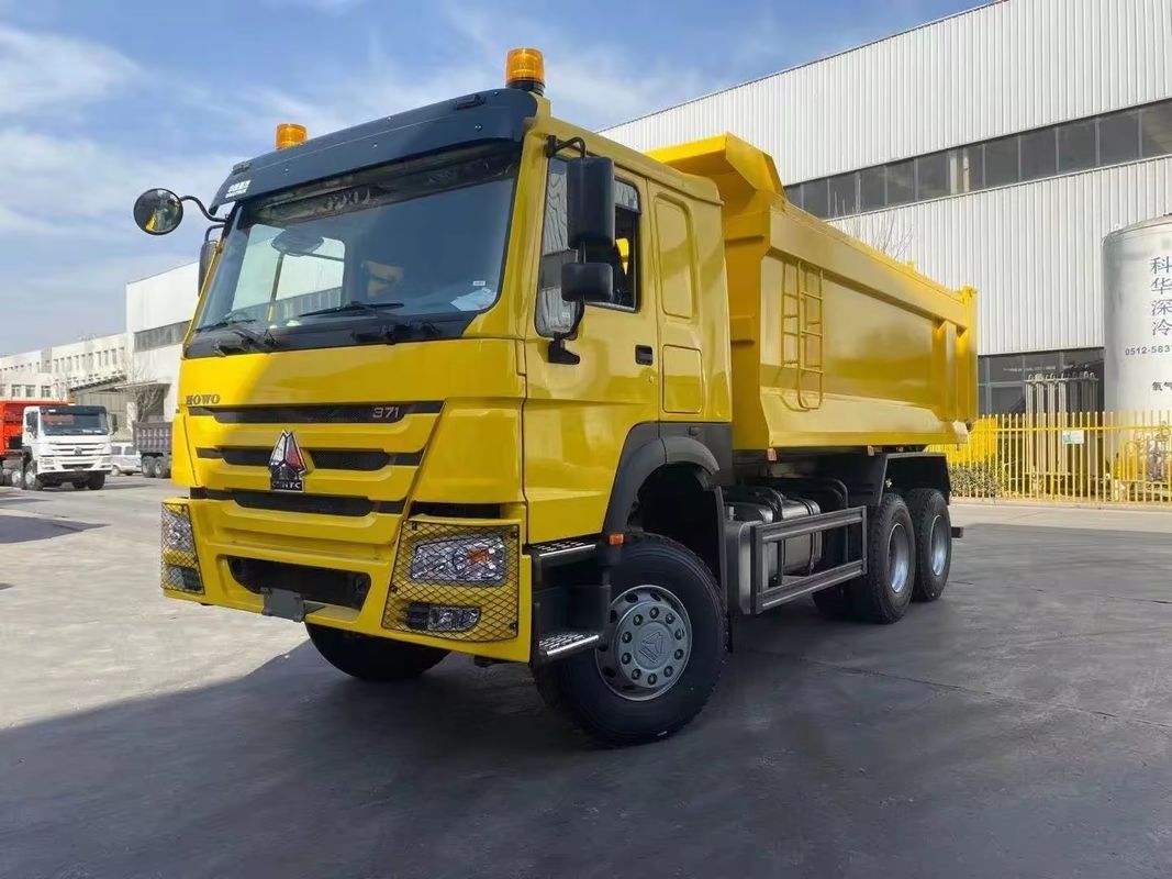 중고용 시노트럭 호보 20톤 10륜 6x6 6x4 371hp 450hp 중량 중고용 중고용 덤퍼 트럭
