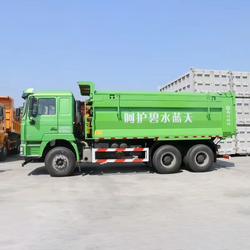 샤크만 F3000 10 휠러 Lhd Rhd 6x4 25 톤 30 톤 380hp 사용 된 덤프 틱퍼 트럭