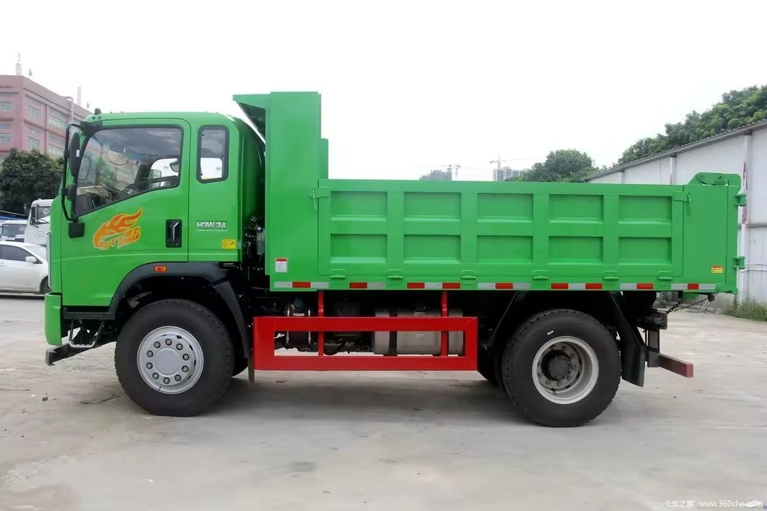HW76 객실 6 휠 4x4 4x2 3 5 8 10 톤 디젤 엔진 Lhd Rhd 미니 덤퍼 틱 트럭