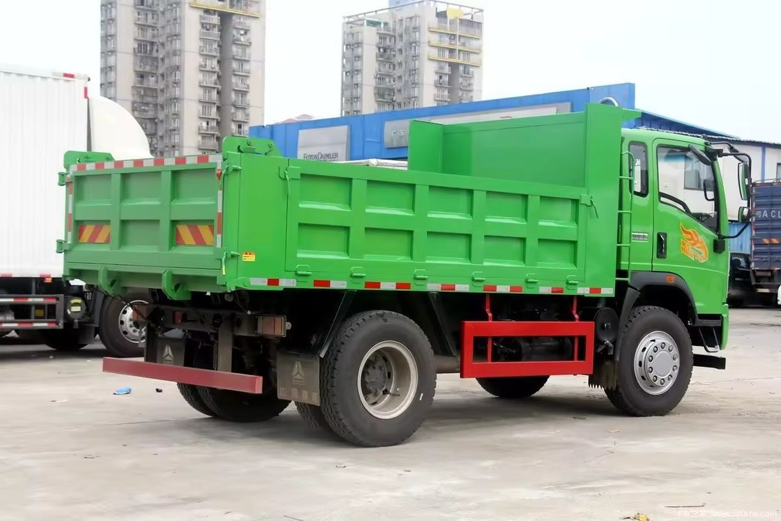 HW76 객실 6 휠 4x4 4x2 3 5 8 10 톤 디젤 엔진 Lhd Rhd 미니 덤퍼 틱 트럭
