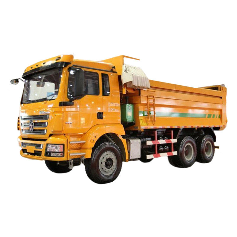 2인승 샤크만 290HP 6x4 M3000 중형 덤프 틱퍼 트럭 세그먼트 중형 트럭