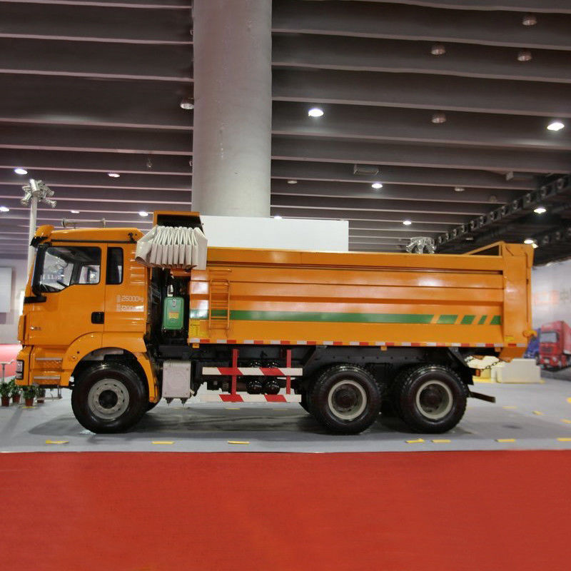 2인승 샤크만 290HP 6x4 M3000 중형 덤프 틱퍼 트럭 세그먼트 중형 트럭