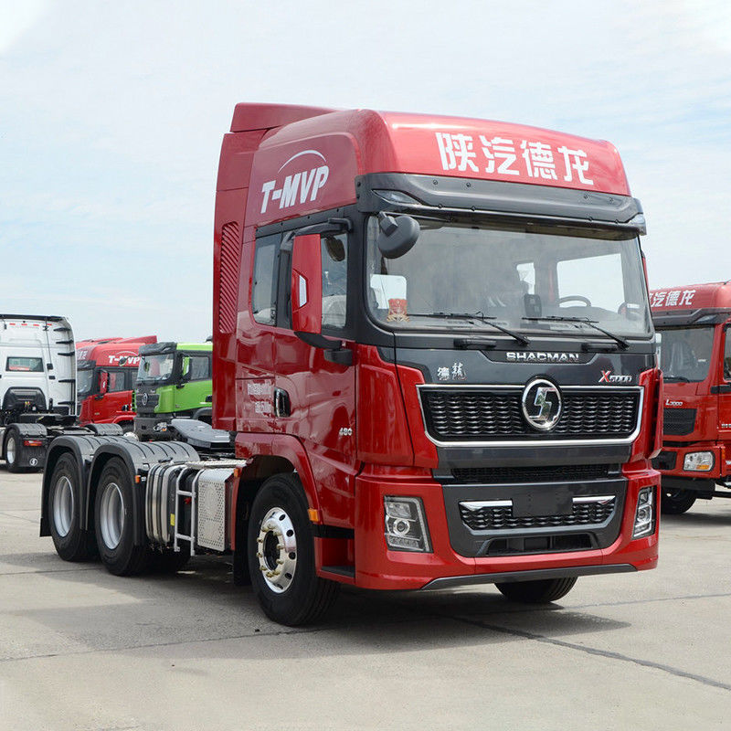 디젤 연료 타입 480hp 6x4 샤크만 트랙터 트럭 최대 토크 Nm 2000-2500Nm