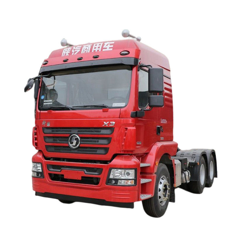 420HP 6X4 Shacman 12R22.5 타이어 및 EURO 5 배출량 표준