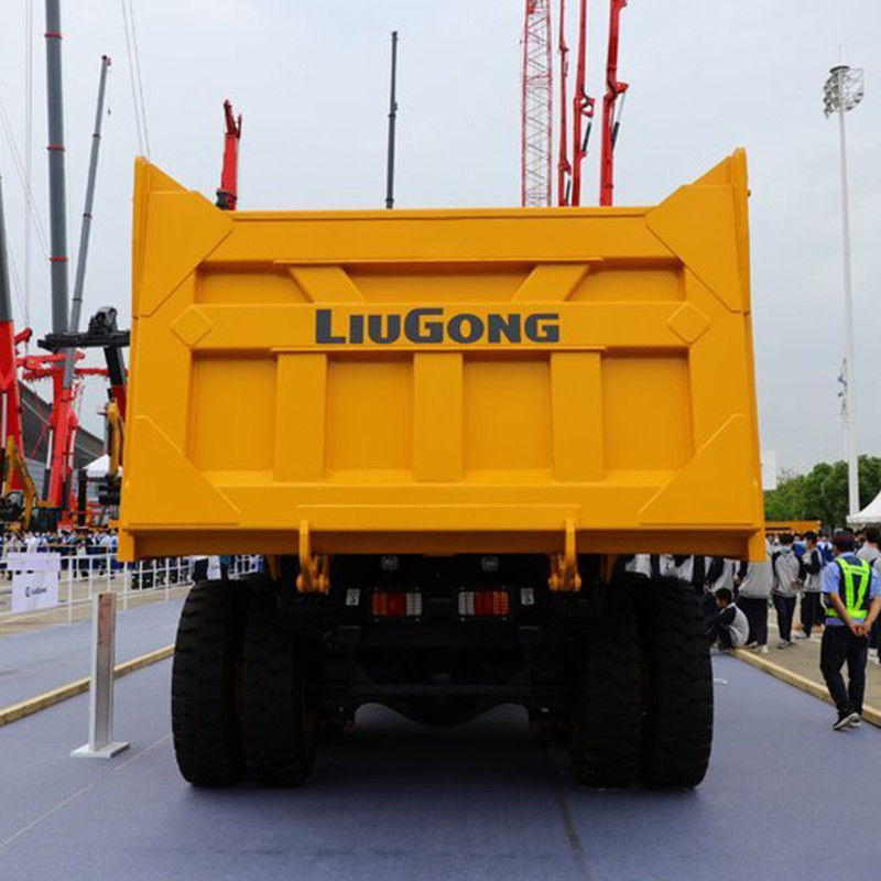 일반 운전자 좌석 Liugong 480hp 6x4 광산 덤프 트럭 사용 된 팅퍼 트럭 10 타이어