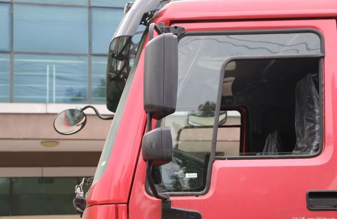 호우 8x4 12 휠 사용 된 틱퍼 트럭 40 톤 380 hp 왼쪽 스티어링과 함께 무거운 덤프 트럭