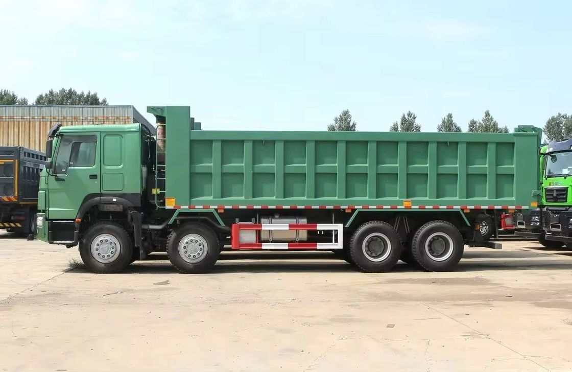 시노트럭 호우 30톤 6x4 375hp 사용 된 틱퍼 트럭 세그먼트 무거운 트럭과 함께 덤프 트럭