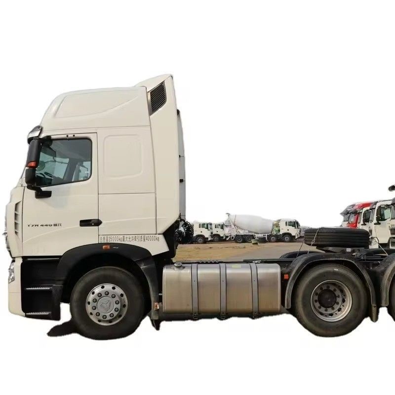 시노트룩 호우 6x4 10 휠 트랙터 트럭 사용 371hp 440hp 실린더 6 타이어 10번