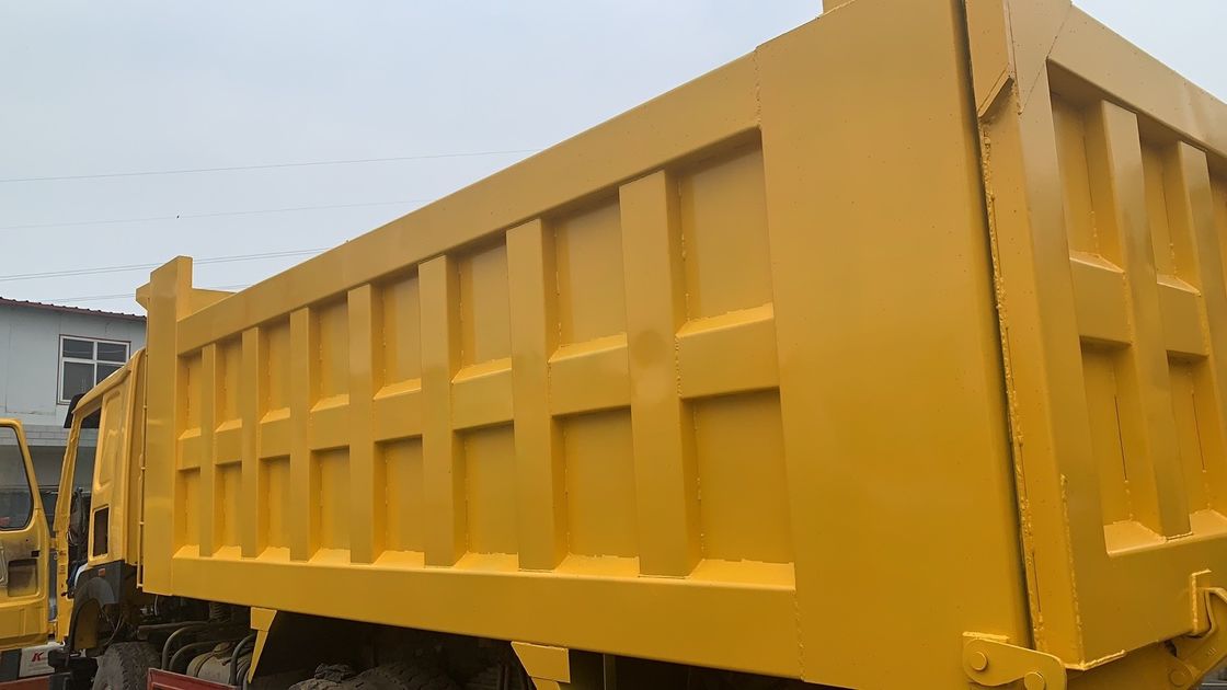6x4 호우 트럭 사용 된 틱퍼 HOWO 틱핑 덤퍼 트럭 중고 덤퍼 트럭 370HP