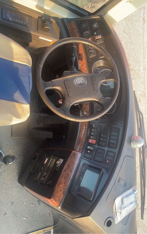 유로 3 배출량 표준을 갖춘 65 좌석의 사용 된 이층 버스