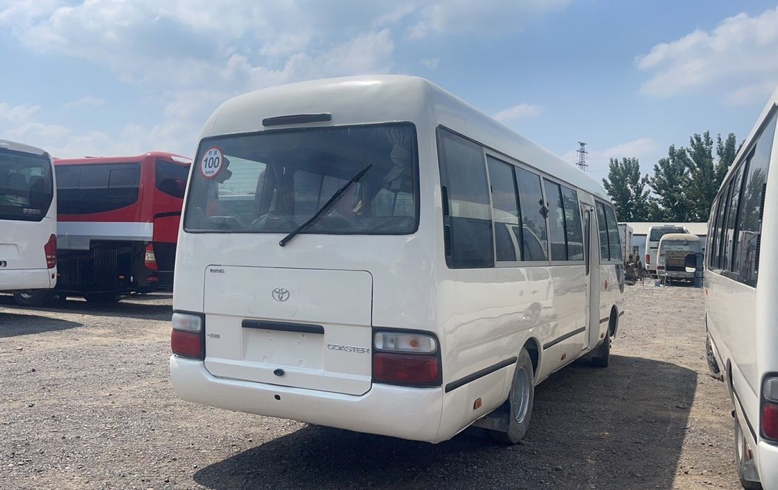 사용 된 30 좌석 디젤 토요 타 코스터 버스 좋은 상태와 유로 3 배출량