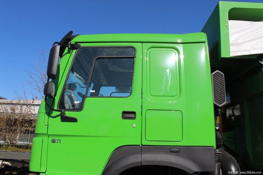 시노 트럭 호우 400hp 6x4 8m3 20cbm WP12.400E201 엔진을 가진 덤프 틱퍼 트럭