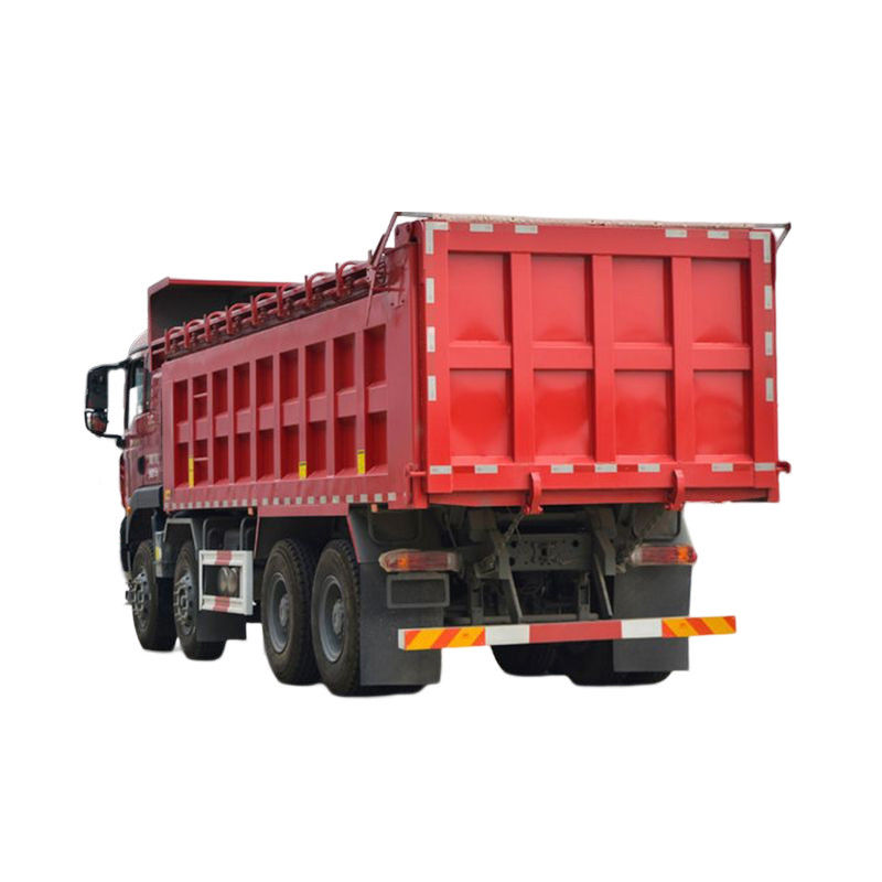 사용 된 8X4 12 바퀴 371hp 375hp HOWO 덤프 트럭 디젤 연료 타입의 틱퍼 트럭