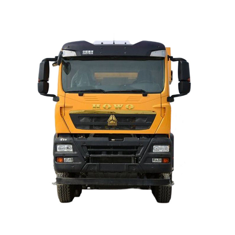 40 톤 12 바퀴 덤프 트럭 호우 440hp 8x4 트립퍼 트럭 타이어 12.00R20 후방 카메라