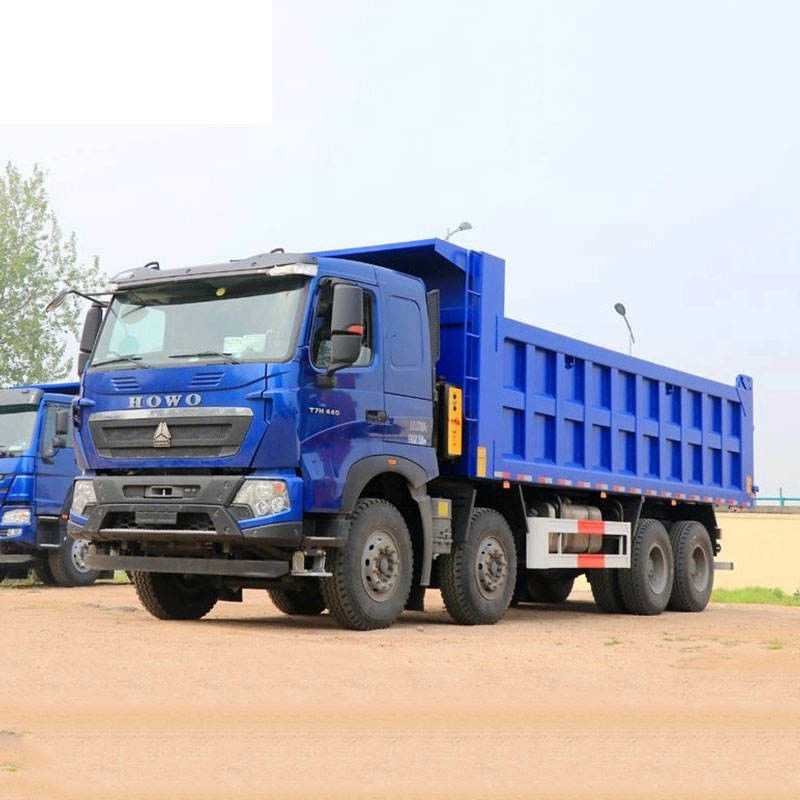 40톤 450hp 또는 사용 된 덤퍼 틱 트럭 시노트럭 호우 8x4 최대 토크 Nm ≥2500Nm