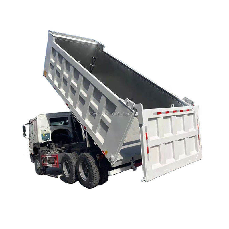 하우 6x4 30m3 40tons 12 바퀴 장거리 운송용 중량 덤프 트럭