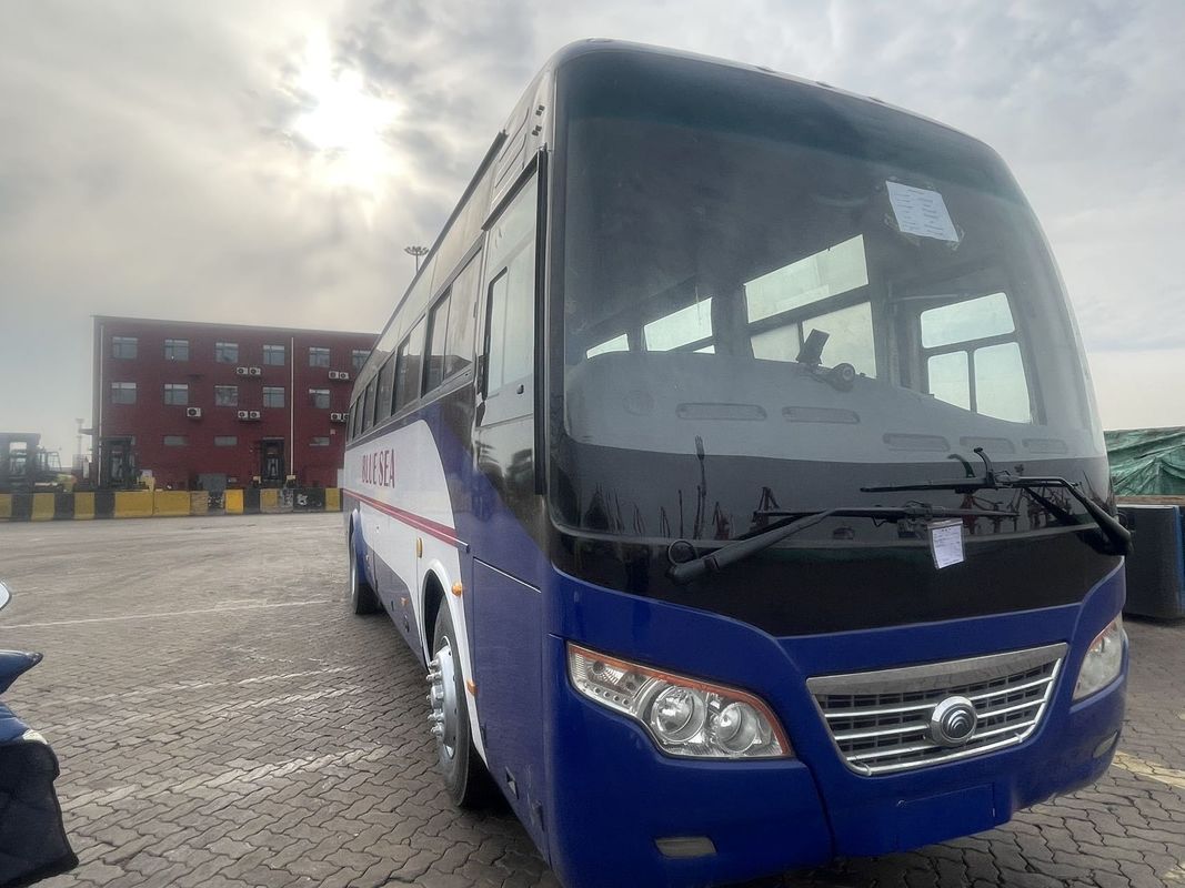 10m 45 좌석 LHD 코치 버스 ZK6102D 8.4L 배량 및 LHD 스티어링 위치