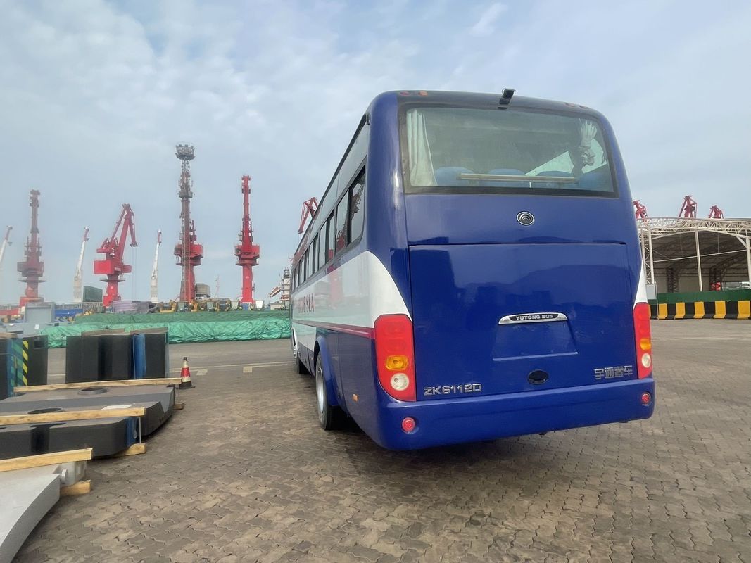 10m 45 좌석 LHD 코치 버스 ZK6102D 8.4L 배량 및 LHD 스티어링 위치