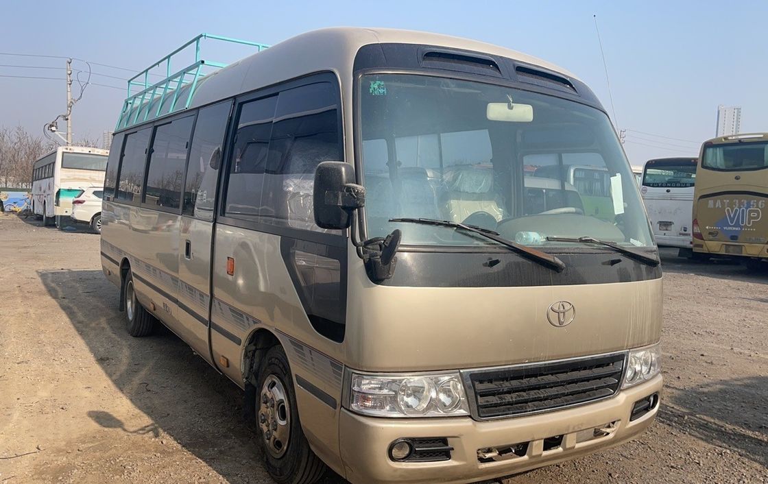 30 좌석 디젤 엔진 미니 토요 타 코스터 버스 모델 EQ6701LHT 2023년 저렴한 가격
