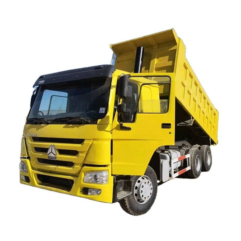 4000hp Howo 6x4 Red Tipper 트럭 덤프 트럭 유로 3 배출량 표준 총 차량 무게 ≥30T