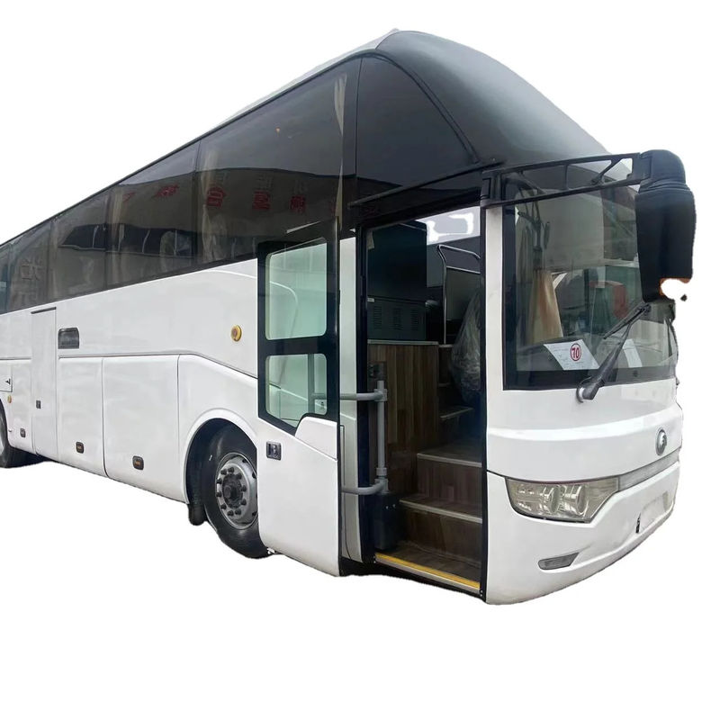 수동 변속기 디젤 연료 유형 사용 된 코치 버스 ZK6122 12m 47 좌석 화장실