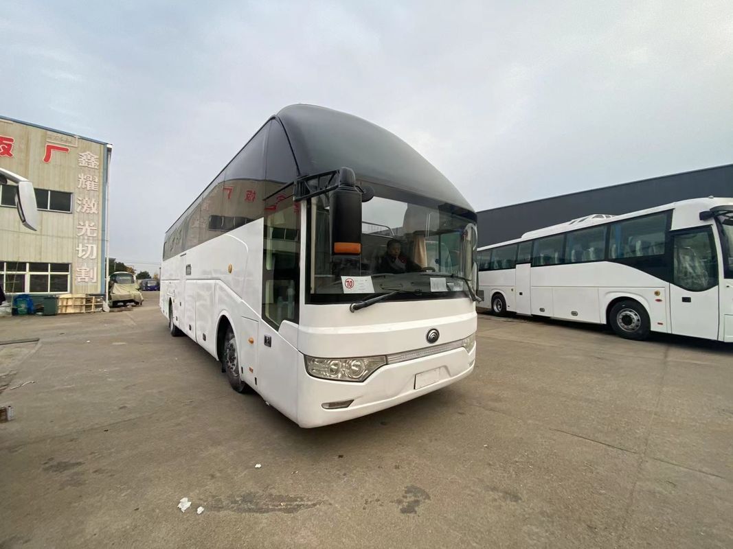 수동 변속기 디젤 연료 유형 사용 된 코치 버스 ZK6122 12m 47 좌석 화장실