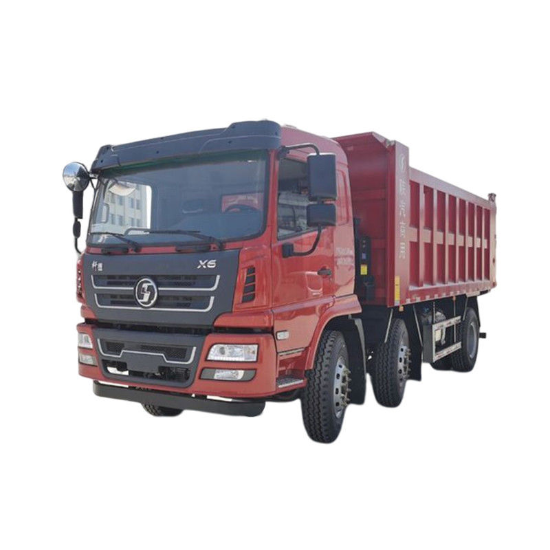 중고 Shaanxi 자동차 상업용 차량 Xuande X6 220HP 6X2 4.5m 2명의 승객을 위한 덤프 트럭