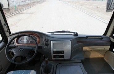 맥스 토크 340Nm/rpm 22 좌석 코스터 버스 7.7m 디젤 앞 엔진 왼쪽 핸드 드라이브 버스